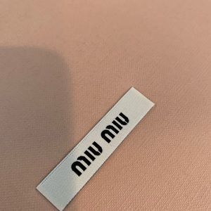 Miu Miu calzature dona black nylon tech slides